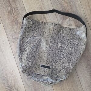 Snakeskin Pattern Shoulder Bag